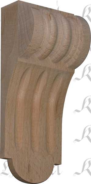 Holzapplikation antik, Buche. Kapitell Holz, Holzkapitell, Kapitelle Holz
